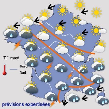 Lente amélioration au Sud et toujours aussi sec au Nord !