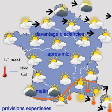 Avant l'arrivée de la fraîcheur et de la pluie